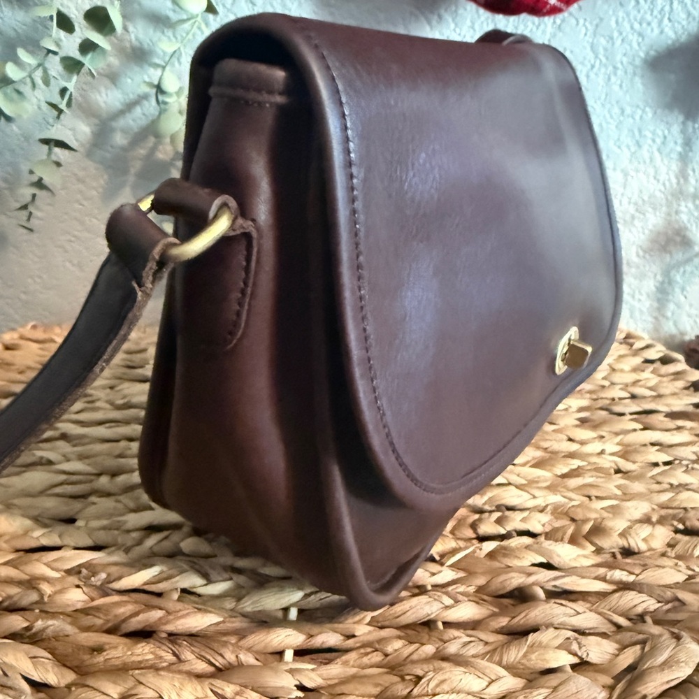 Vintage Coach Mahogany City Bag 9790 - Picture 3 of 7